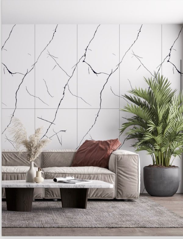 Pollar White Porcelain Tile