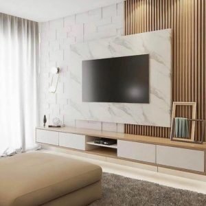 PVC Marble Sheet(Carrara Gray)
