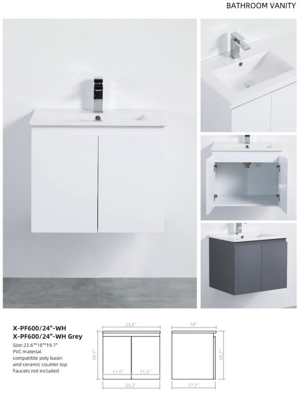 Vanity X-PF (WH)