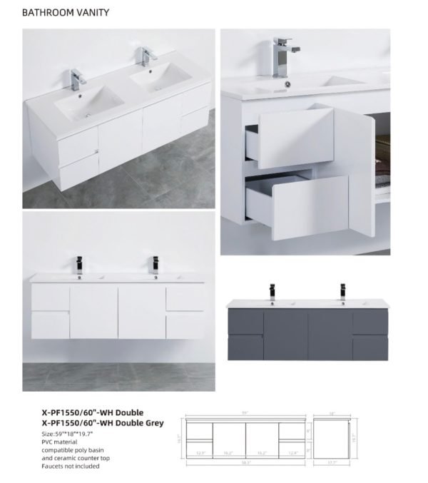 Vanity X-PF (WH) - Image 6