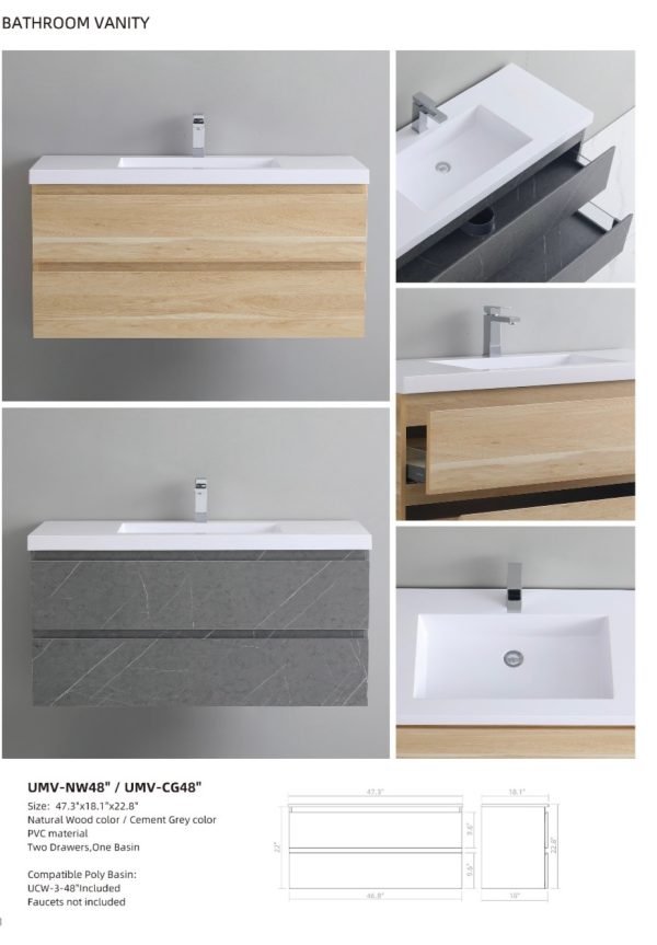 Vanity UMV-NW /UMV-CG - Image 5