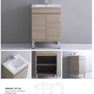 Vanity oak (LG)