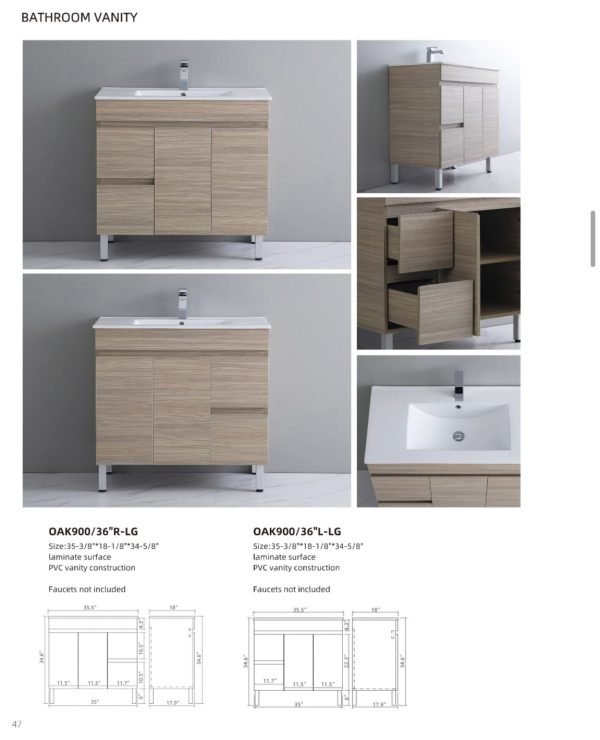 Vanity oak (LG) - Image 3
